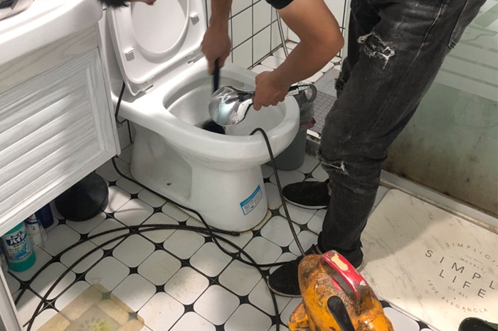 浮山疏通下水道