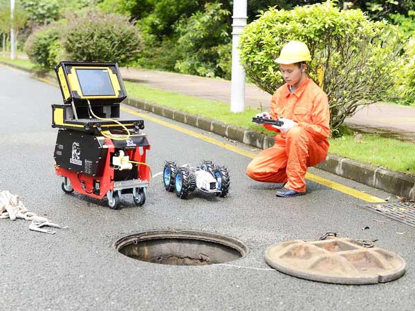 浮山管道机器人检测